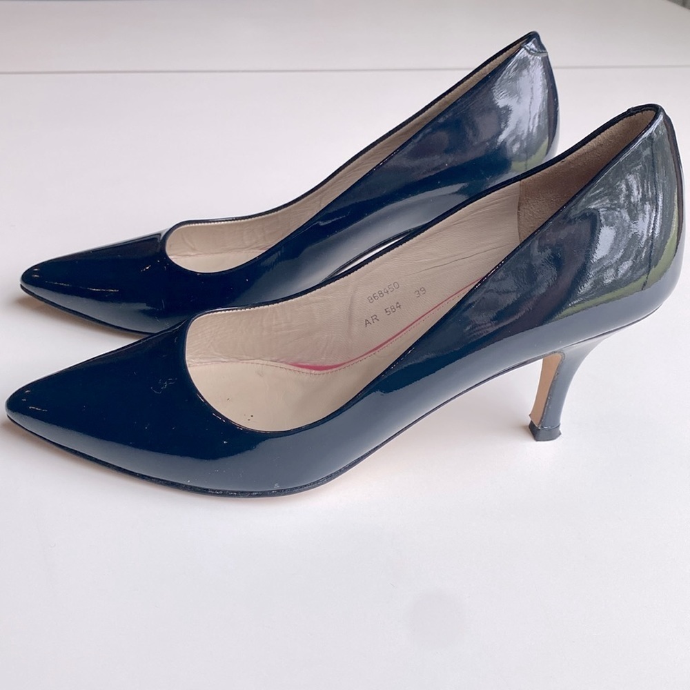 Boden 🇬🇧 navy patent heels
